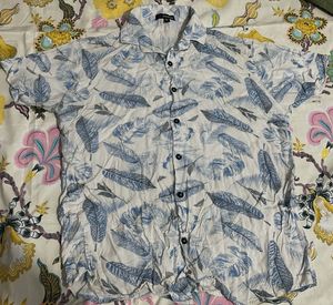 Leaf Print Shirt