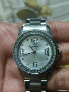 Silver Daily wear Watch