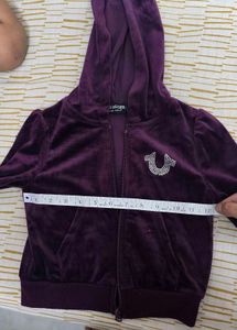 True Religion Velour Hoodie