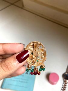 Oxidized Silver Jhumka Earrings