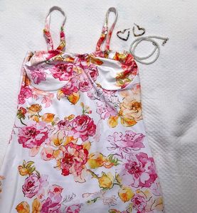 Floral Midi Summer Dress