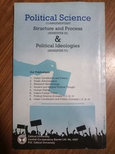 Political Science Structure And Process &amp;Political Ideologies