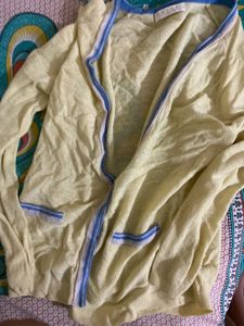 Light Yellow Cardigan