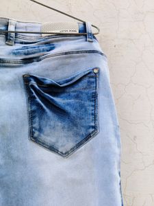 Women Lotus Light Faded Blue Jeans