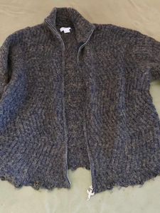 Vintage Wool Zip Urban Revivo Cardigan