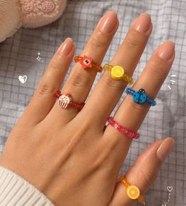 Cute Beaded Rings ( any 3)