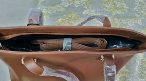 Stylish Brown Tote Bag