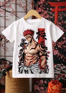 Anime Graphic Print T-Shirt