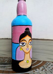 Women Bottle Art