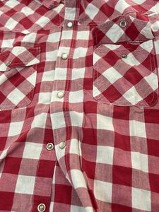 The Red &amp; White Box Design Shirt