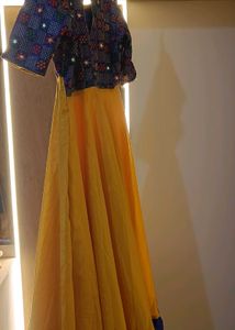 Beautiful Yellow Lehenga Choli Set