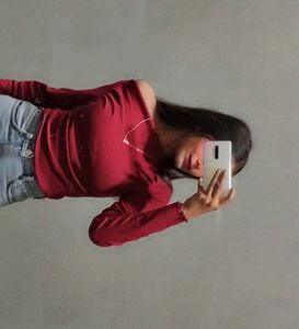 Chic Red One-Shoulder Top