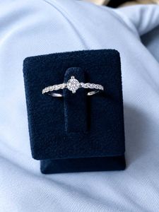 Sparkling Solitaire Ring