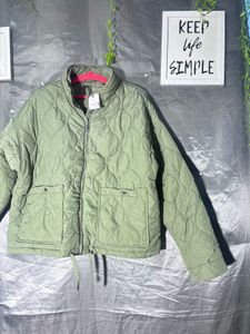 F&amp;F Quilted Green Jacket