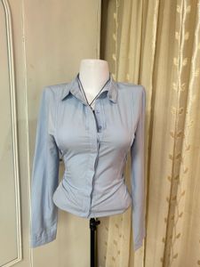 Light Blue Button-Up Shirt
