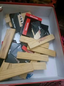 Brain Builder Woodden Building Blocks Game