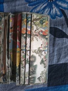 Vintage NEPALI HANDPAINTED Art Wallet