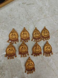 matt finish  Lakshmi jada pin accessories Set 9