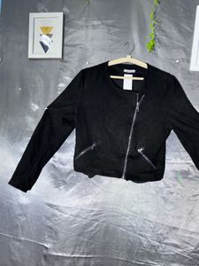 Stylish Black suede  Jacket