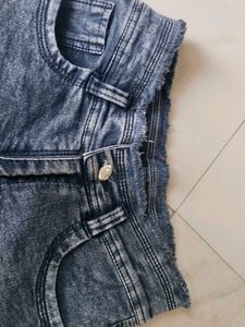 Cute Cat Denim Shorts