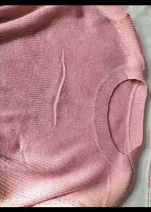Pink Knit Top