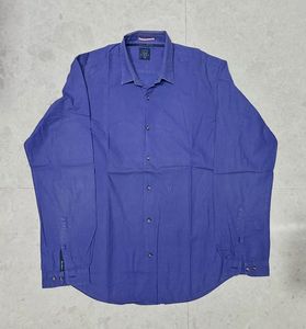 Rare Rabbit Men's Blue Patterned Dress Shirt