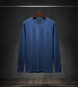 Blue Louis Philippe Long Sleeve T-Shirt