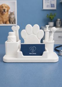 Vet Clinic Business Card Holder