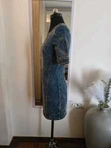 denim dress