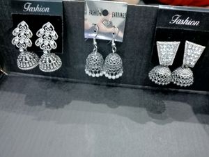 Combo of any three earrings