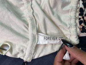 FOREVER 21 animal print suit