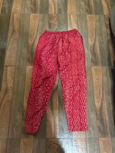Beautiful Red Ethnic Kurta Set