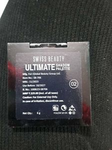 Swiss Beauty Eyeshadow Palette