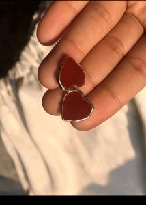 Chic Heart-Shaped Earrings