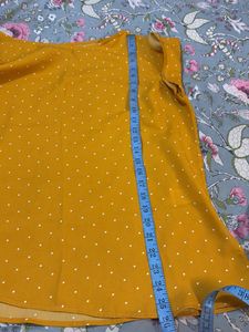 Yellow Polka Dot Top