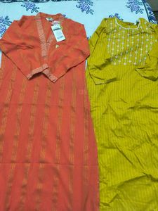 Set of 2 Kurtas