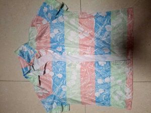 Vintage Floral Print Shirt