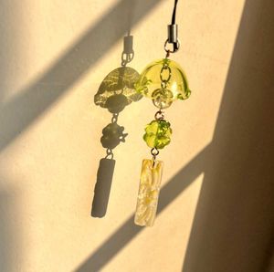 Japanese Beaded wind chime 🎐- green