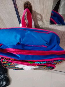 New Bowknot Sequins Bag Women's and Kid Girls