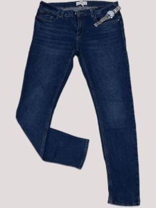 MANGO Blue Denim Jeans