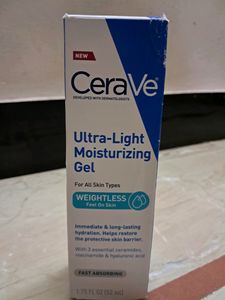 CeraVe Ultra-Light Moisturizing Gel Hydrating Ge