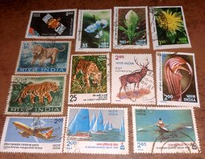 Rare 1970-80s stamps : collection