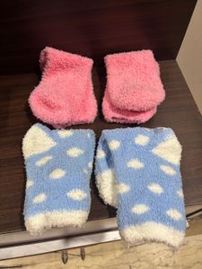 Cute Fuzzy Socks - Set of 2!