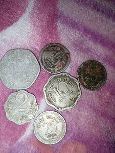 Vintage Indian Coin Collection