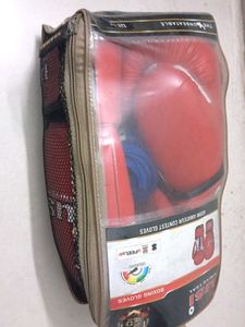 USI Red Boxing Gloves BFI approved