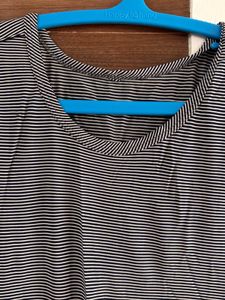 Striped Sleeveless T-Shirt