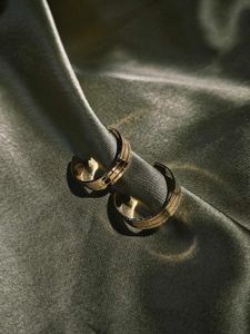 Elegant Gold Hoop Earrings all for 250