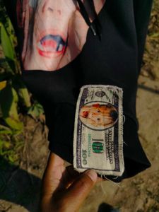 Black 'I Need Money' Hoodie