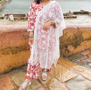 Floral Print Kurta Only