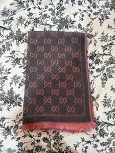 Designer Gucci Monogram reversible Shawl